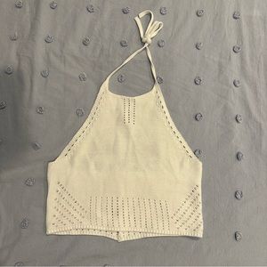 Garage Crochet Halter Top